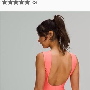 Lululemon Athletica waterside high neck one piece swimsuit